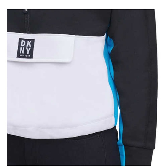 DKNY Ladies 1/2 Zip Pullover - Picture 3 of 4